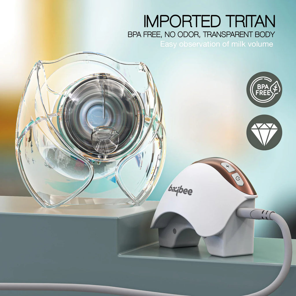 Baybee LactoLux Wearable Breast Pump | Hands-Free, Silent & Discreet Electric Pump