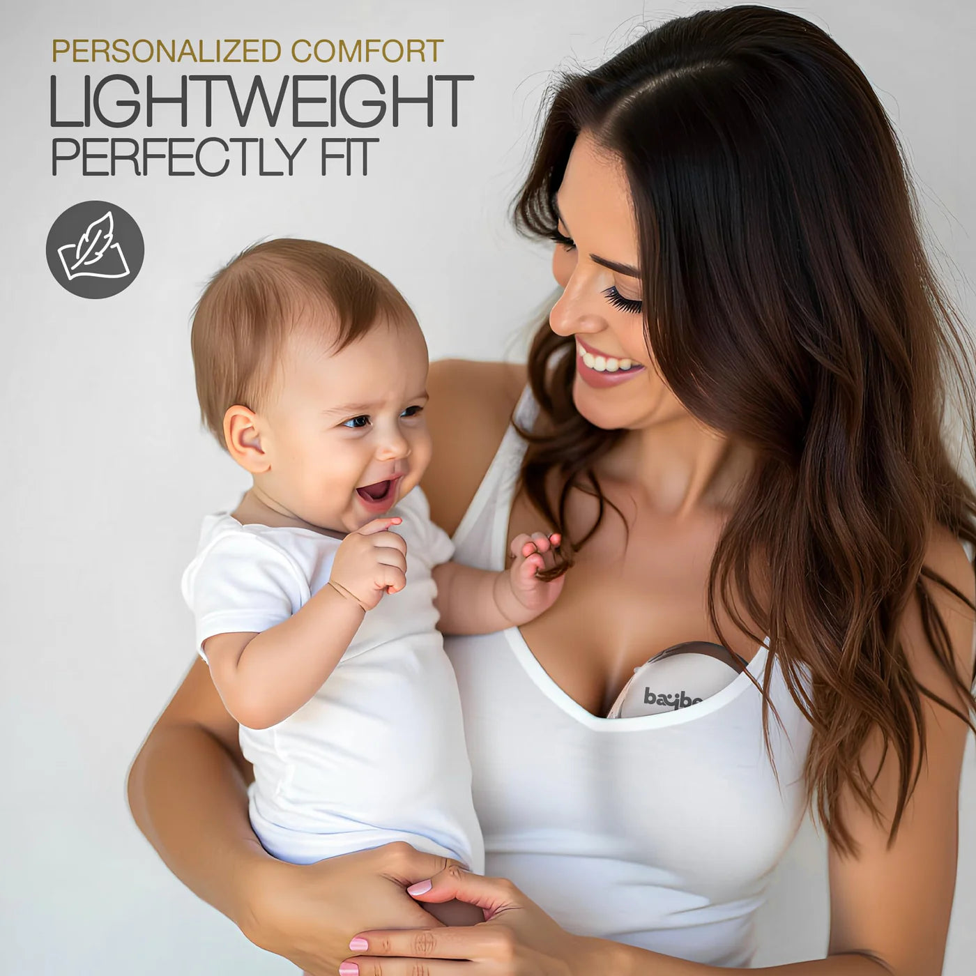 Baybee LactoLux Wearable Breast Pump | Hands-Free, Silent & Discreet Electric Pump