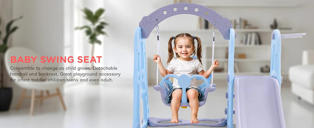 SLIDE SWING BASKETBALL COMBO