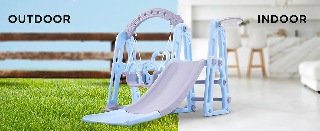 SLIDE SWING BASKETBALL COMBO